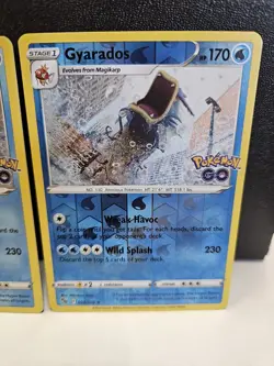 Gyarados 022/078 - Pokemon GO Near Mint (NM) Holo And Reverse Holo - Image 3
