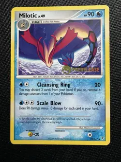 MILOTIC 70/147 Stamped PRERELEASE PROMO Supreme Victors 2009 Pokemon LP - Image 1