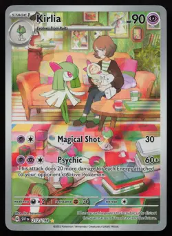 Kirlia 212/198 Illustration Rare Scarlet & Violet Pokemon NM - Image 1