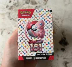 Pokemon 151 Booster Bundle Brand New Unopened Sealed 6 Packs - Image 1