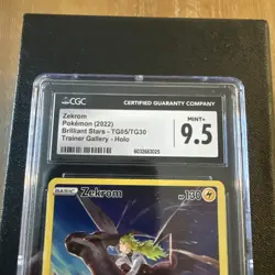 CGC 9.5 Zekrom TG05/TG30 Pokemon Brilliant Stars 2022 English - Image 2