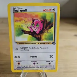 🎶 Pokemon TCG Wigglytuff & Jigglypuff Set Jungle - Non-Holo Rare - LP 🎶 - Image 2