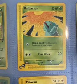 Pokemon TCG Bulbasaur 94/165 Expedition 2002 e-Reader Regular Common 40HP Eng - Image 1