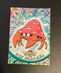 1999 Topps Pokemon Blue Logo TV Animation Edition Parasek #47 - Image 1