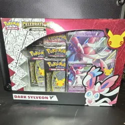 Pokemon Celebrations Collection Dark Sylveon V Promo Booster Oversized Box - Image 1