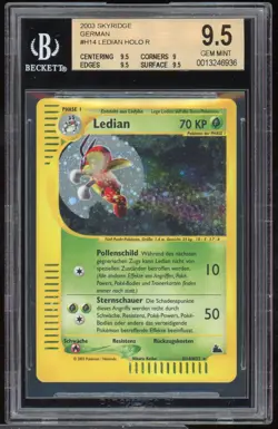 Ledian - H14/H32 Skyridge - DE - Holo BGS 9.5 GEM MINT - Image 1