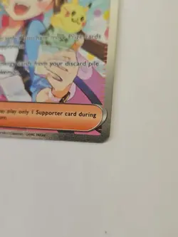 2026 Pokemon Mega Evolution Perfect Order Rosa's Encouragement SIR 123/088 - NM - Image 4