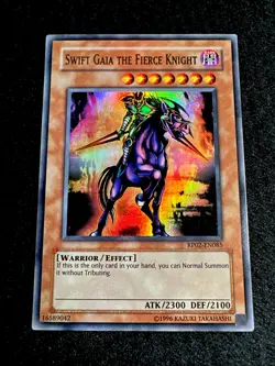 🔥YUGIOH • SWIFT GAIA THE FIERCE KNIGHT • ULTRA RARE • RP02-EN085 • NEAR MINT🔥 - Image 2