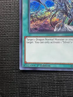 Yugioh - Silver's Cry LCKC-EN034 1st Edition Secret Rare NM - Image 5