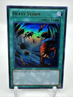 Heavy Storm LCJW-EN284 Ultra Rare 1st Edition NM Yugioh - Image 1