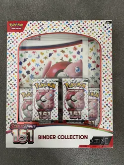 Pokemon 151 Binder Collection - New & Sealed - Pokemon TCG - OOP - Image 1