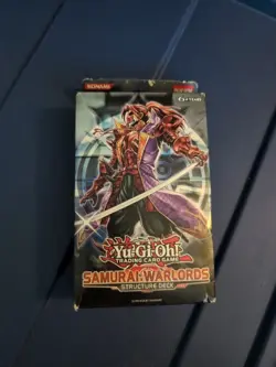 Yugioh Samurai Warlords Structure Deck (Unopened but slightly damaged box) - Image 1