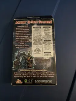 Yugioh Samurai Warlords Structure Deck (Unopened but slightly damaged box) - Image 2