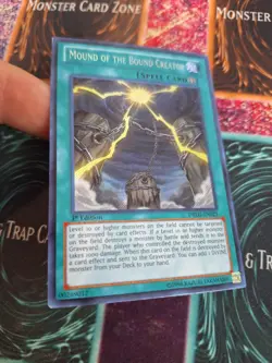Yugioh Mound of the Bound Creator DRLG-EN025 Secret Rare 1st Edition Near Mint - Image 2