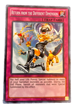 Return from the Different Dimension Yu-Gi-Oh! Holo 1996 DPKB-EN038 - Image 1