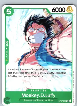 One Piece Monkey.D.Luffy (Reprint) UC Starter Deck 24: GREEN Jewelry Bonney ST-2 - Image 1