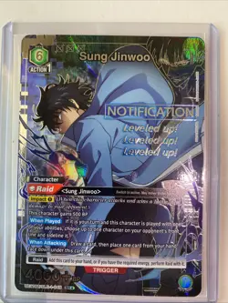 Union Arena Solo Leveling Sung Jinwoo (049) (SR*) UE17BT/SLG-1-049 - Image 1
