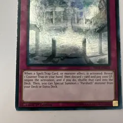 Rebirth of Parshath #SR05-EN031 Yugioh First Edition - Image 5