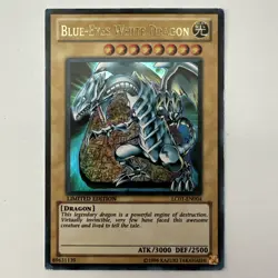 LC01-EN004 Blue-Eyes White Dragon : Ultra Rare Limited Edition yuGiOh Card - Image 1