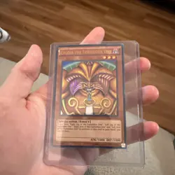 Exodia the Forbidden One LOB-EN124 - Ultra Rare Unlimited Near Mint YuGiOh Card - Image 1