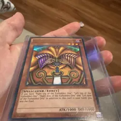 Exodia the Forbidden One LOB-EN124 - Ultra Rare Unlimited Near Mint YuGiOh Card - Image 3