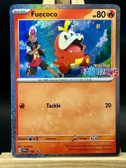 Fuecoco Horizons Holo Promo Pokemon TCG SV: Scarlet & Violet Promo Cards 192 NM - Image 1