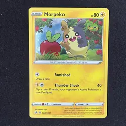 Morpeko Holo SWSH031 Promo Pokemon Card - Image 2