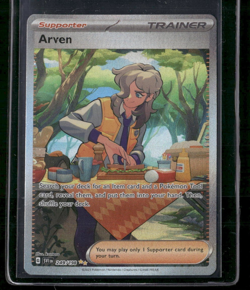 Arven - 249/198 - Special Illustration Rare - Paldean Fates Pokemon Card - Image 1