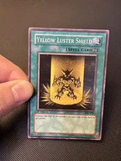 YuGiOh! Yellow Luster Shield IOC-037 Invasion of Chaos 1st Edition NA English - Image 4