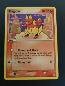 Pokemon Card Magmar 44/109 EX Team Rocket Returns Uncommon - Image 1