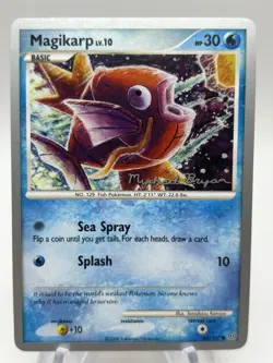Magikarp Pokemon World Championships 2010 (T. Komiya) 65/100 Pokemon Card NM - Image 1