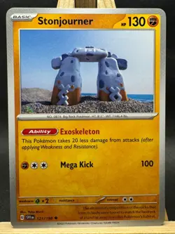 Stonjourner Yuka Morii Pokemon Trading Card Game SV01: Scarlet & Violet Base Set - Image 1