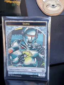 MTG - Layered Servo Token- hand made- Alter - Image 1