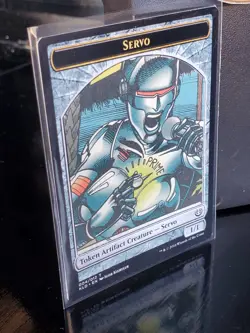 MTG - Layered Servo Token- hand made- Alter - Image 2