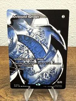 NM Borderless Arcbound Ravager, MTG, TMNT, Magic the Gathering, 14 - Image 1