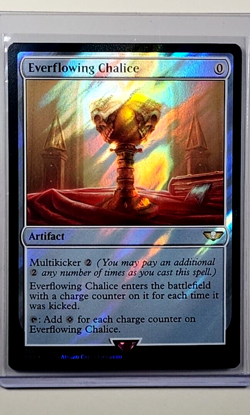 2022 MTG Magic the Gathering Warhammer 40k Surge Foil #238 Everflowing Chalice - Image 1