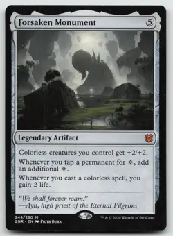 Magic: The Gathering Artifact Forsaken Monument Mythic Regular - Image 1
