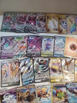 Pokemon Card Bundle 66 V EX Full Art Holo Rare Job Lot Collection Mixed Bundle - Image 4