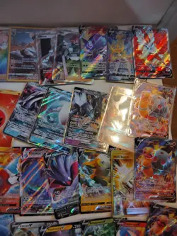 Pokemon Card Bundle 66 V EX Full Art Holo Rare Job Lot Collection Mixed Bundle - Image 5