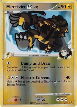 Electivire FB 4/147 Holo Rare Supreme Victors Pokemon Reverse Holo LP - Image 1