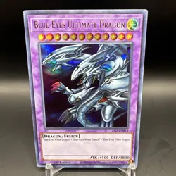Yugioh Blue-Eyes Ultimate Dragon LDS2-EN018 Ultra Rare 1st Edition NM Holo - Image 1