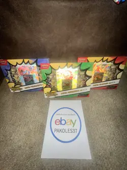 Pokemon Mega Evolution Ascended Heroes Ex Box Set of 3 Factory Sealed - Image 1