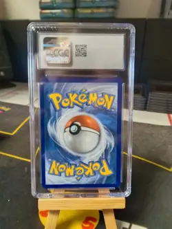 SWIRL CGC 9 Scorbunny SWSH244 POKEMON Black Star Promo Cosmos Holo - Image 3