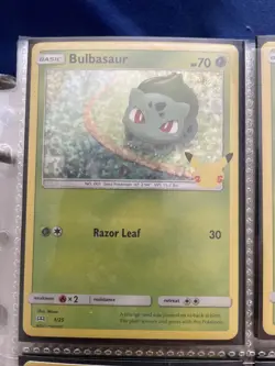 Pokemon McDonald’s 25th Anniversary Bulbasaur Holo Card - Image 1