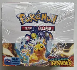Pokemon TCG Scarlet & Violet Surging Sparks Booster Box FACTORY SEALED- 36 packs - Image 1