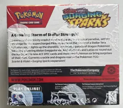 Pokemon TCG Scarlet & Violet Surging Sparks Booster Box FACTORY SEALED- 36 packs - Image 3