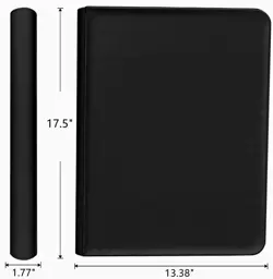 16 Pocket Card Binder 1024+ Cards Album Zip Folder for MTG TCG Sports Cards - Image 5