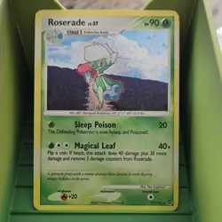 🌸 Pokemon TCG Roserade Diamond & Pearl 13/130 Holo Rare 90 HP 2007 English - Image 1