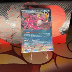 Pokemon Fezandipity ex 142/217 Ascending Heroes English NM Pack To Sleeve Pulled - Image 1