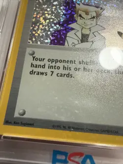 2021 Pokemon Celebrations Imposter Professor Oak #73 Base Set PSA 10 Bleed 🩸 - Image 5